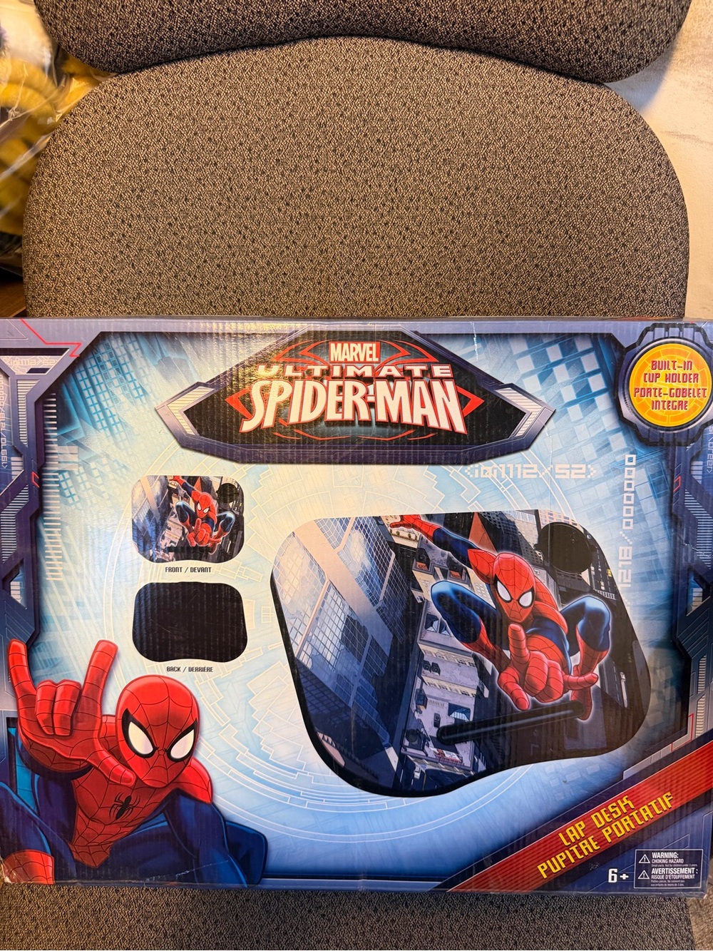 Spiderman Red Blue Portable Lap Desk